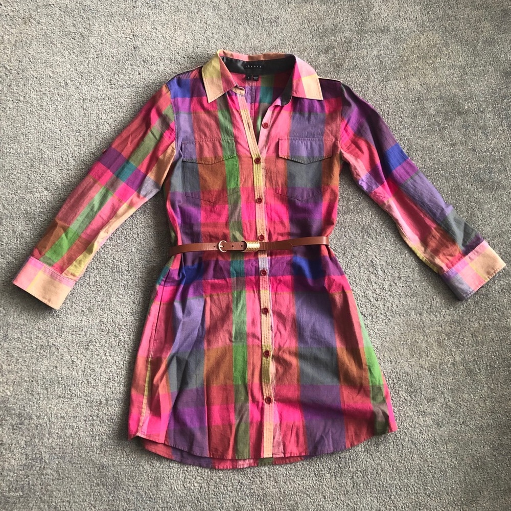 Theory shirt dress